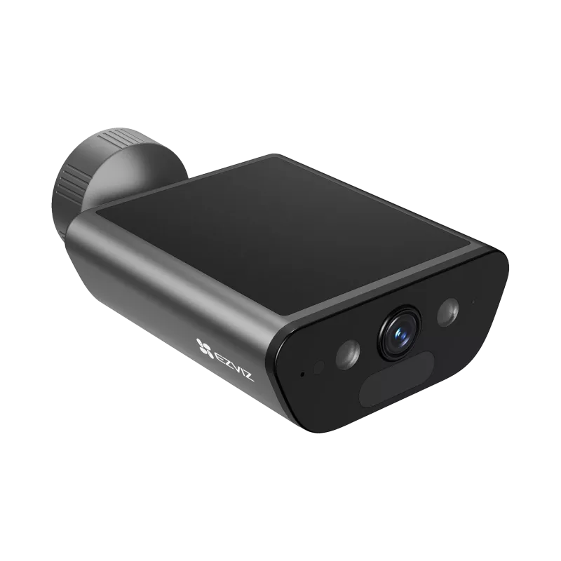 IP apsaugos kamera EZVIZ EB5 Bullet 4K, 8 MP, 3840×2160, 2.8 mm, 113° HFOV, IP65, baterija 10400 mAh, Wi‑Fi, 15 kadrų/s