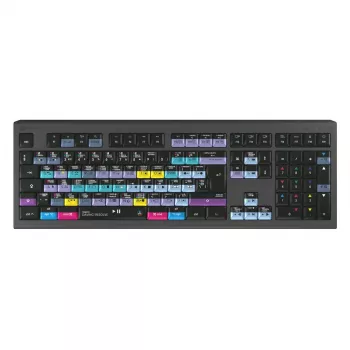 Logickeyboard ASTRA 2 klaviatūra USB QWERTY angliška Juoda Pilno dydžio 104 klavišai