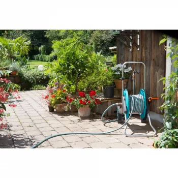 Sodo žarna Gardena 18011-20 1,5 m antžeminė PVC mėlyna pilka oranžinė