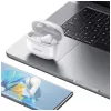 Belaidės ausinės USAMS E05 TWS Bluetooth 6.0 baltos