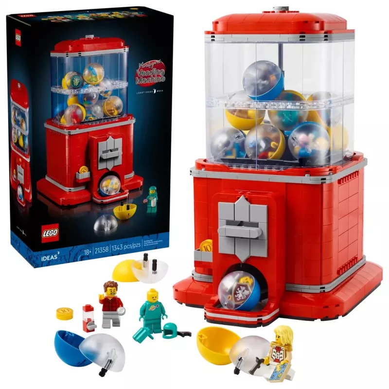LEGO IDEAS 21358 Minifigūrų Automatas