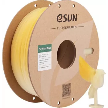 PLA UV 1,75mm GELTONA 1kg ESUN 3D FILAMENTAS (PLA-UV CC175UV-Y1P1)