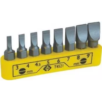 C.K T4521 pjovimo įdėklų rinkinys, 8 vnt