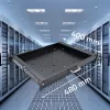 Qoltec 54509 stumdoma plieninė stelažo lentyna, 600x600, juoda