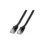Efb K8107SW.1 Ethernet Patch Laidas Juodas