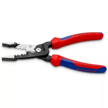Knipex 13 72 200 ME kabelių nuėmiklis Juoda, Mėlyna, Raudona, Nerūdijantis plienas