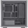 Korpusas Cooler Master MasterFrame 600 Midi Tower sidabrinis — ATX/Micro-ATX/ITX, grūdintas stiklas, palaiko 3x140 mm priekinius ventiliatorius