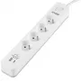 Apsauginis nuo viršįtampių ilgintuvas PROTECT 4PL 1A1C USB T/LZ12-PRO015/1000