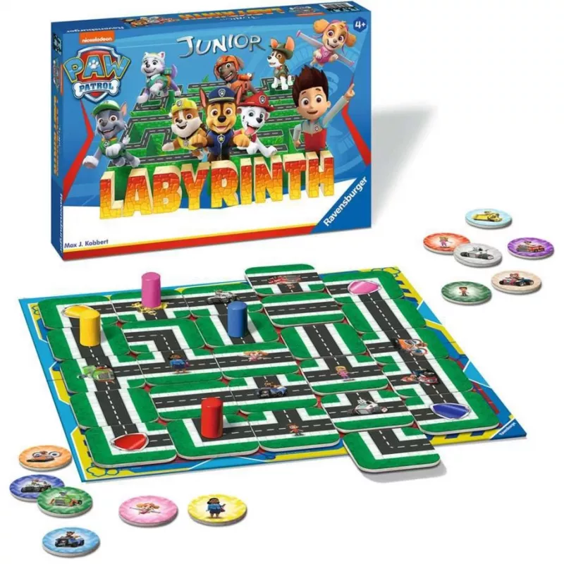 Stalo žaidimas Ravensburger „Paw Patrol“ jaunimo labirintas