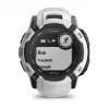 Garmin Instinct 2X Solar 2,79 cm (1,1 inch) MIP 50 mm Skaitmeninis 176 x 176 pikseliai Liečiamas ekranas Baltas GPS