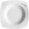 Indų rinkinys LAMART LT9002 — 6 vnt. porcelianinių lėkščių: 2×25 cm, 2×20 cm, 2×17 cm, balta