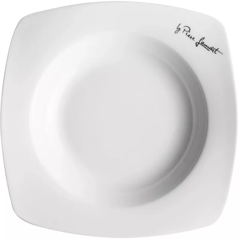 Indų rinkinys LAMART LT9002 — 6 vnt. porcelianinių lėkščių: 2×25 cm, 2×20 cm, 2×17 cm, balta