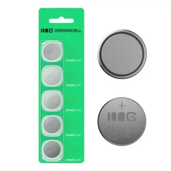 Green Cell CR1620 baterija 5 vnt