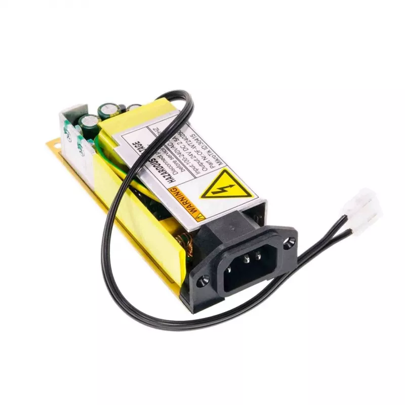 Maitinimo adapteris MikroTik 24V2APOW, 24 V, 60 W, vidaus, juodai geltonas