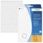 HERMA universalios etiketės - Baltos - 8 mm apvalios - 5632 etiketės (32 lapai x 176) (2210)