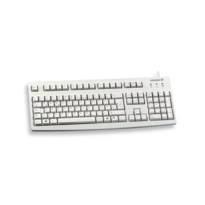 CHERRY G83-6104 klaviatūra Universal USB QWERTY JAV anglų Pilka