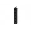Lanberg PS0-05E-0300-BK ilginimo laidas 3 m 5 AC išėjimai vidaus juodas