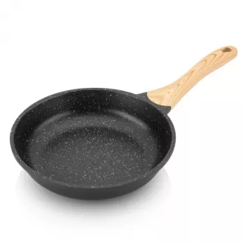 Eta TITANIUM II keptuvė universali 24 cm, indukcinė, juoda