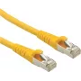 ROLINE Patch-Cable RJ-45 (M) į RJ-45 (M) 1 m SFTP CAT 6a Geltona (21.15.2821)