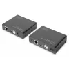 Digitus 4K HDMI HDBaseT™ 2.0 KVM prailgintuvo rinkinys, 100 m