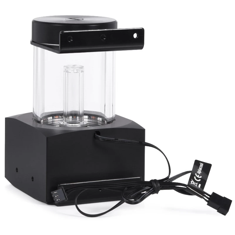 Rezervuaras Alphacool Core 1022162 Acetal/Acrylic Juodas Skaidrus 76,5 mm