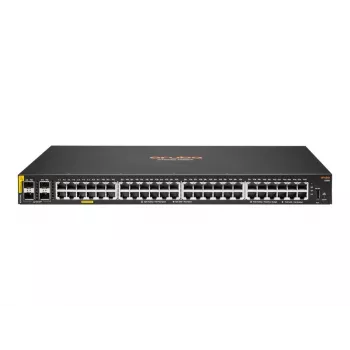 HPE Aruba Networking CX 6100 48G Class4 PoE 4SFP+ 740W jungiklis - L3 valdomas - 48x10/100/1000 (PoE+) + 4x1Gb/10Gb SFP+ (aukštyn)