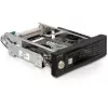 DeLOCK 5,25 colų mobilus krepšys 3,5 colio SATA HDD - mobilus atminties krepšys - 8,9 cm (3,5 inch) (47199)