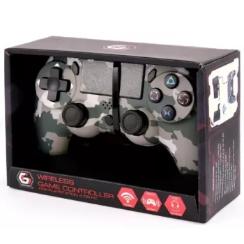 Belaidis žaidimų valdiklis GEMBIRD JPD-PS4BT-01-CM, skirtas PlayStation suderinamiems įrenginiams