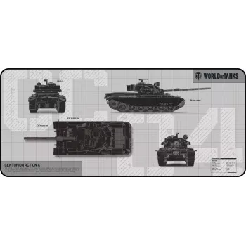 Pelės kilimėlis DEFENDER WT90 riboto leidimo WORLD OF TANKS