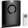 Belaidis skambutis Grothe ECHO, juoda/balta, 868,35 MHz, 500 m, 86 dB, IP54 (43501)