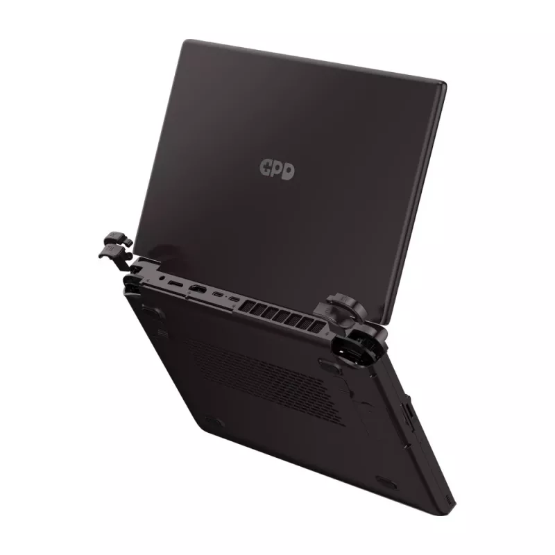 Nešiojamas kompiuteris GPD Win Max 2 8840U Ryzen 7 8840U / 10.1 col. WQXGA (2560x1600) liečiamas ekranas / 32 GB / 1 TB SSD / BT / BLKB / FPR / AMD Radeon 780M 6 GB / Win 11 Graphite