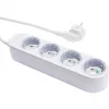 Išmanusis 12A Shelly Power Strip 4 Gen4 Zigbee/Matter maitinimo blokas