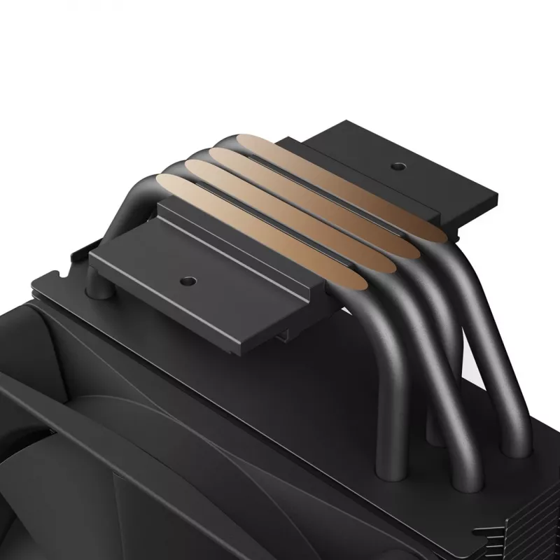 NZXT T120 RGB procesoriaus oro aušintuvas 12 cm juodas 1 vnt.
