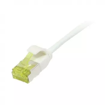 Pataisos laidas RJ45, CAT6A 500 MHz, 0,15 m, baltas, U/FTP, plonas apvalus d=3,8 mm, TPE/LSZH (Superflex), AWG32, su Cat.7 žaliava, Synergy 21 (S217320V3)