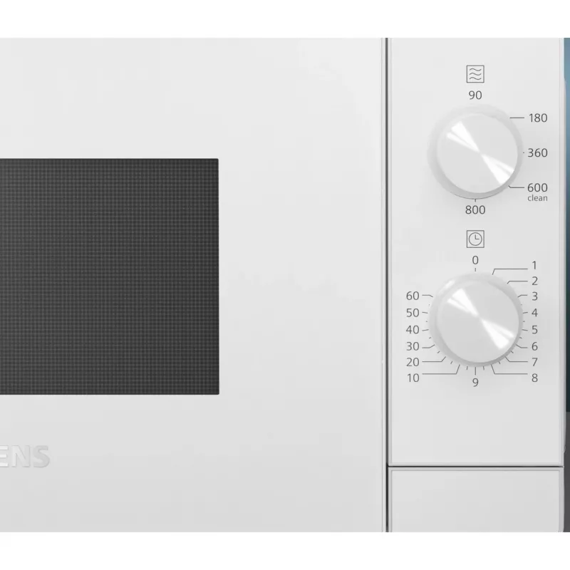 Siemens iQ300 FF020LMW0 Mikrobangų krosnelė balta Solo 20 L 800 W