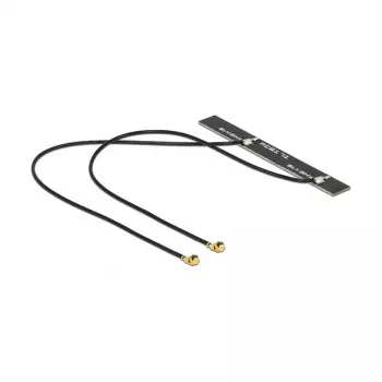 Antena DeLOCK 88983 dviejų juostų vidinė WLAN antena su MHF / U.FL jungtimis