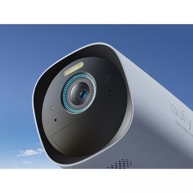 Eufy eufyCam S330 (eufyCam 3) 4K belaidė stebėjimo kamerų sistema, 3 kameros + HomeBase 3 (T88723W1)
