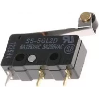 Omron SS-5GL2D mikro jungiklis 14 V/DC 5 A 1 x on/(on) 1 vnt. Maišelis