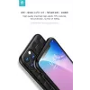 Minkštas apsauginis dėklas Devia Woven2, skirtas iPhone 11 Pro Max, austos tekstūros, juodas