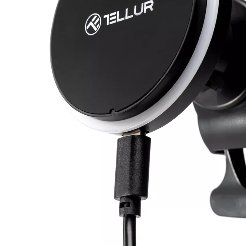 Belaidis automobilinis kroviklis Tellur TLL151431, suderinamas su MagSafe, 15W, juodas, išmaniesiems telefonams