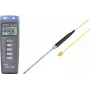VOLTCRAFT K102 + TP 208 temperatūros matavimo prietaisas -200 iki +1370 °C, termopora K tipo