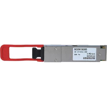 Optiminis QSFP siųstuvas-imtuvas BlueOptics BO25K13630D 40GBASE-ER4L 30 km 1310 nm