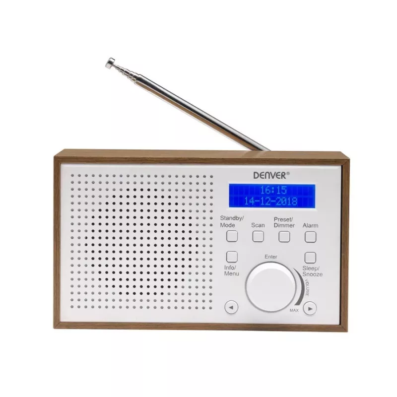 Radijas Denver DAB-46WHITE DAB+ FM