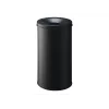 DURABLE šiukšliadėžė apvali 60 L plieninė juoda