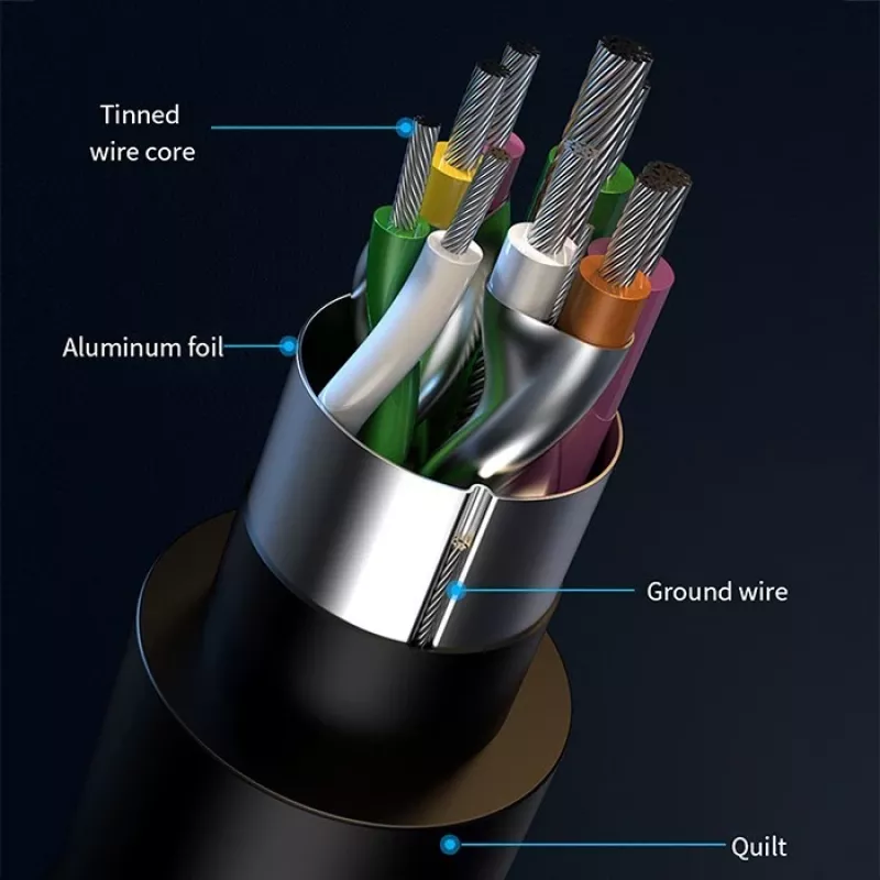USB 3.0 4in1 HUB adapteris, 4x USB 3.0