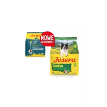 Sausas šunų ėdalas JOSERA Adult SensiPlus 3 kg – paukštiena, 24% baltymų, 12% riebalų, be glitimo ir sojos jautriam virškinimui