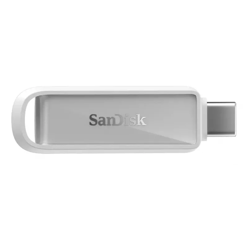 SanDisk Phone Drive, 128 GB, USB Type-C, 3.2 Gen 1 (3.1 Gen 1), 150 MB/s, be dangtelio, balta