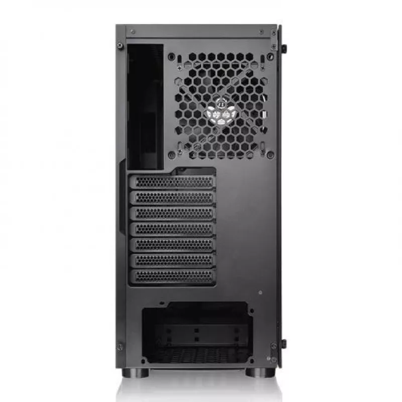 Thermaltake H100 TG MIDI bokštas Juodas