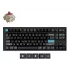 Mechaninė 80% QWERTY klaviatūra Keychron Q3 Ultra 8K — belaidė ir laidinė, RGB foninis apšvietimas, juoda