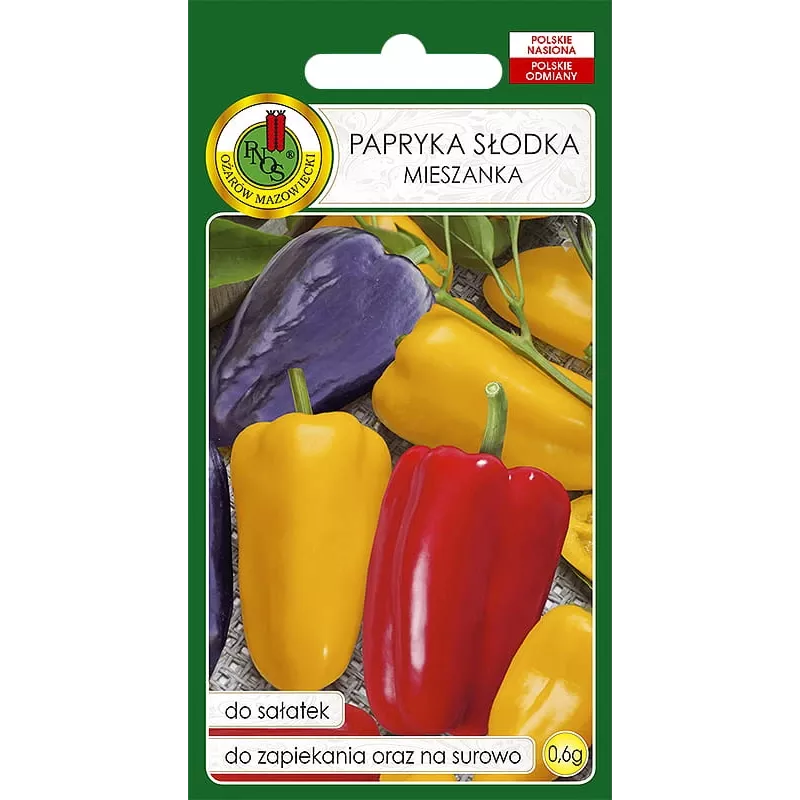 Sėklų mišinys Seklos LT PNOS – Saldžiosios paprikos sėklos, pakuotė 0,6 g